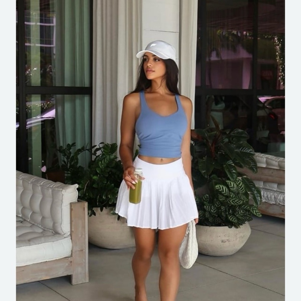Fabletics White Pleated Skort